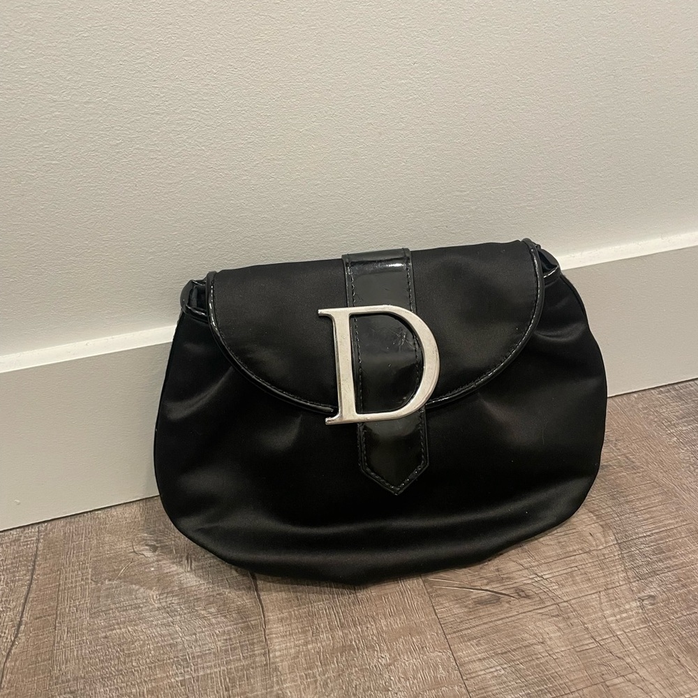 Dior Black Makeup bag